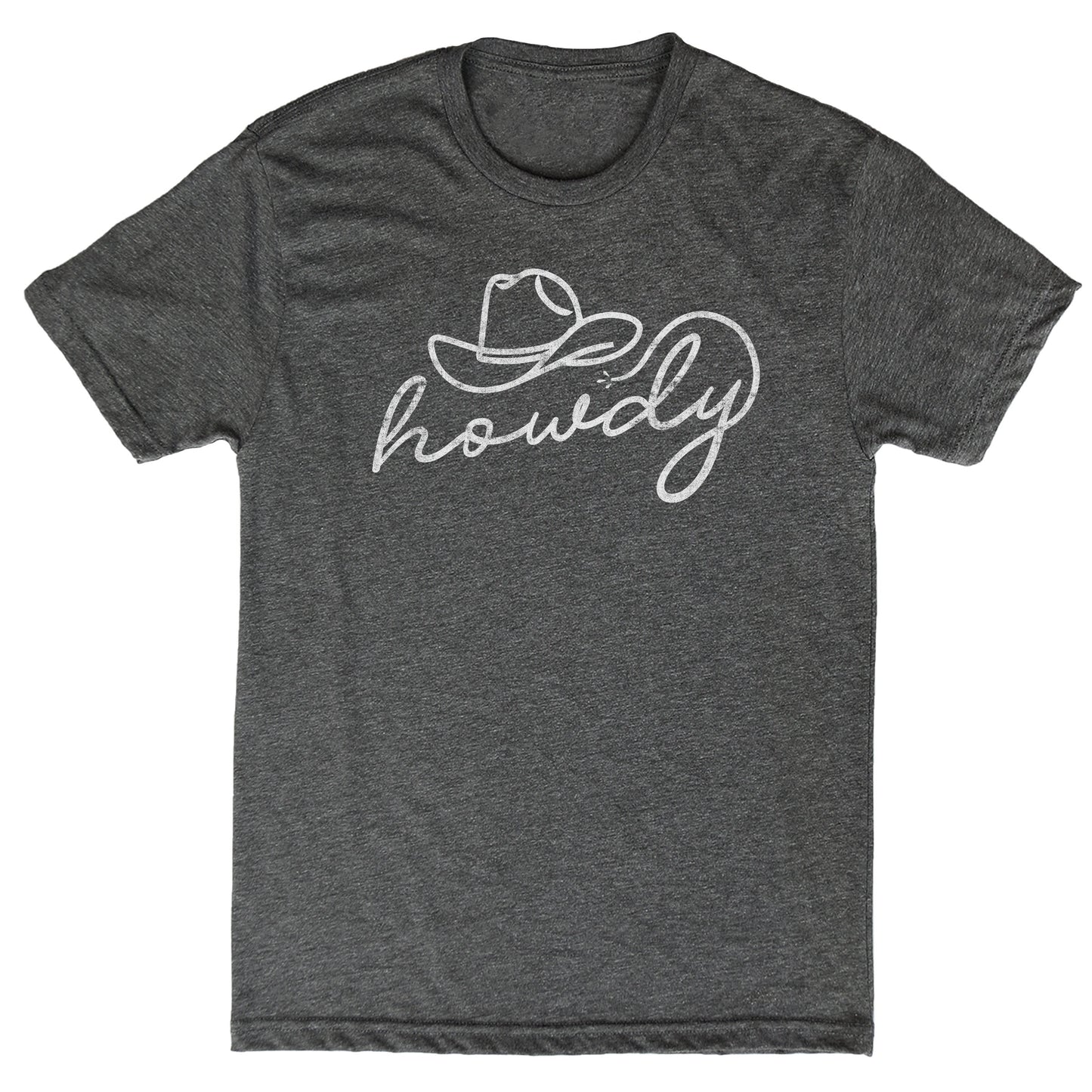 Howdy Script Hat Tee