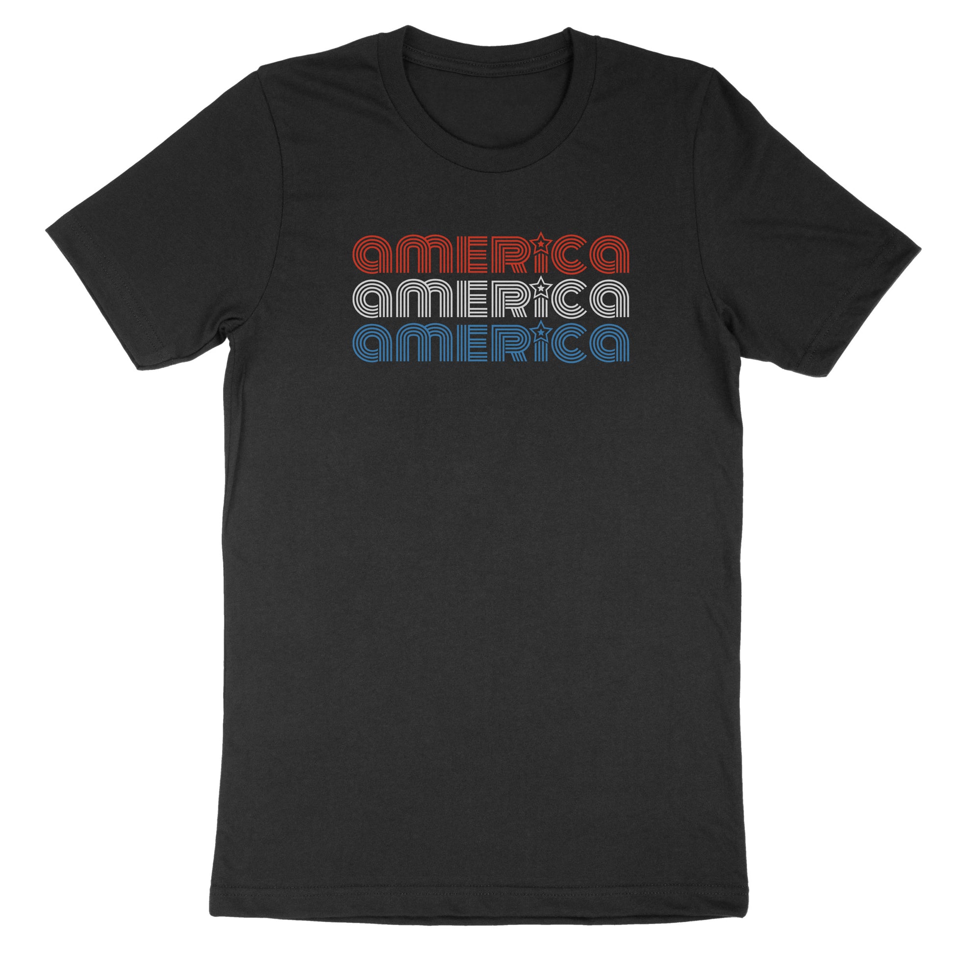 America Retro Repeat Tee