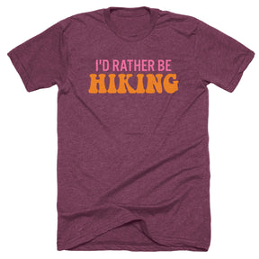 I'd Rather Be Hiking Tee
