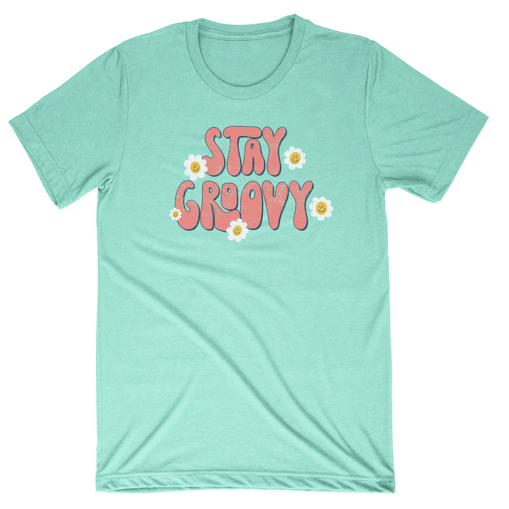 Stay Groovy Flowers Tee