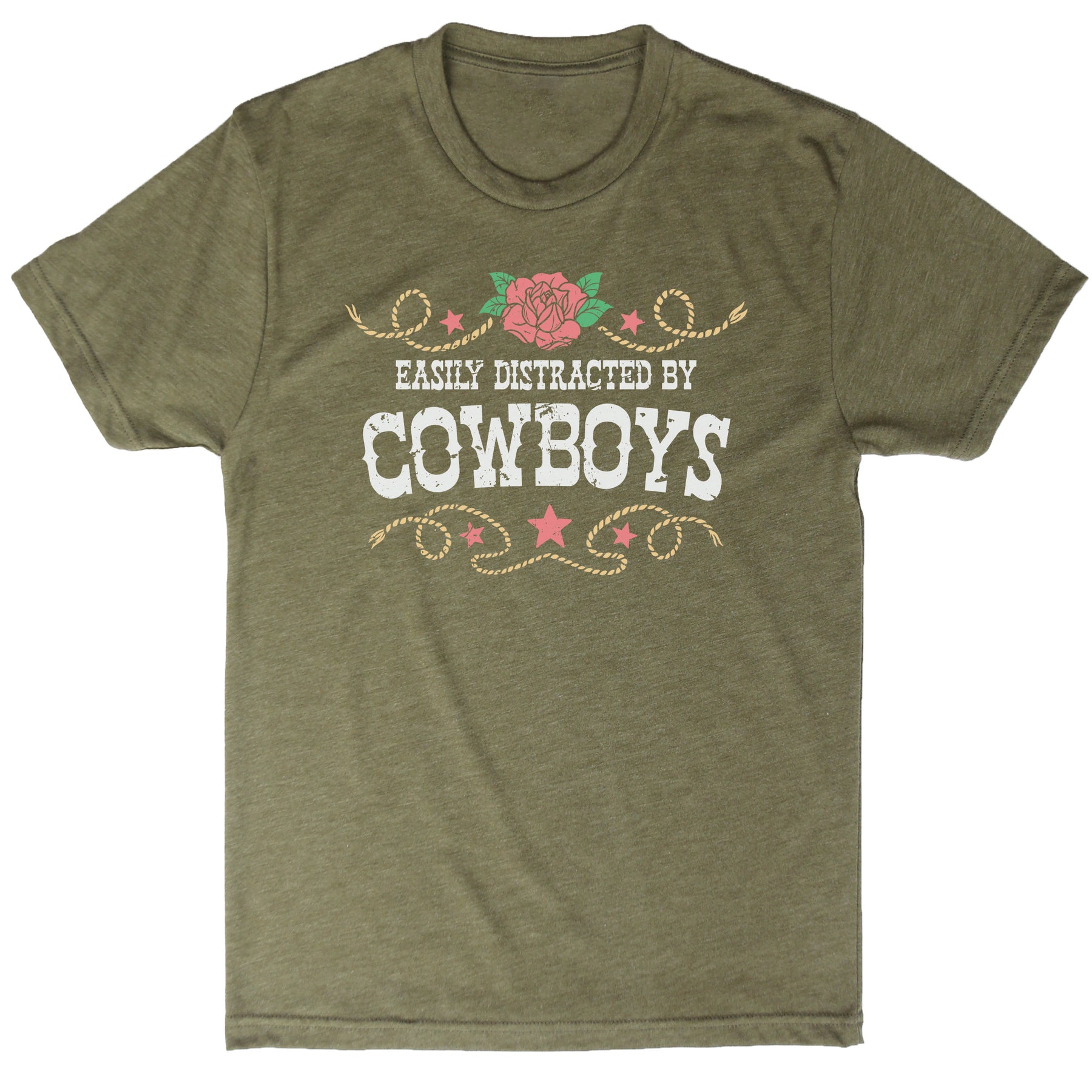 Easily Distracted by Cowboys Tee